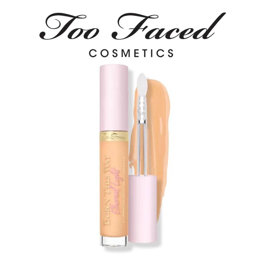 New!! TOO FACED- Born This Way Ethereal Illuminating Concealer- Butter Croissant